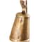 29" Metal Handmade Decorative Cow Bell with Jute Hanging Rope